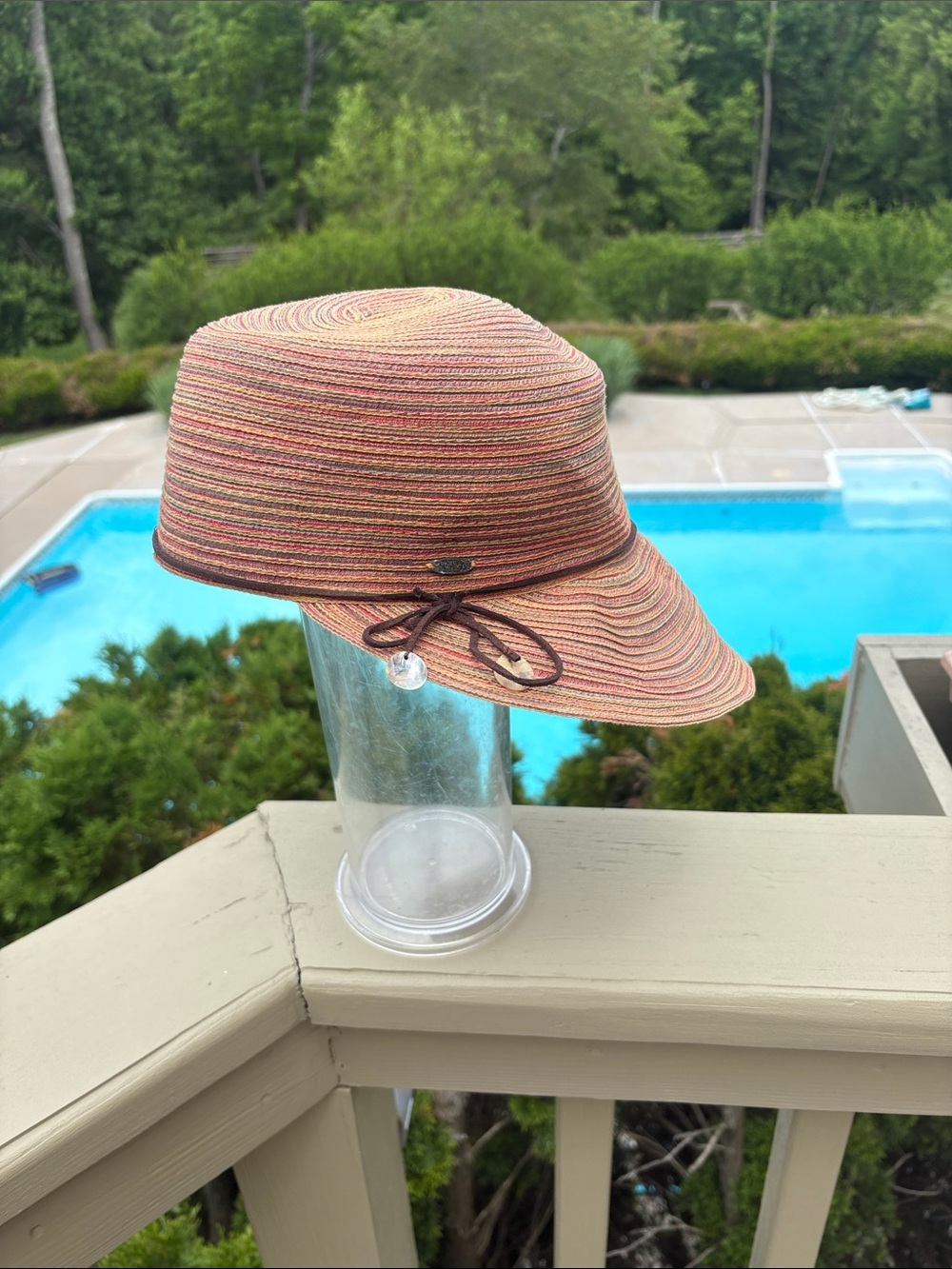 SCALA Woven Sun Hat with 3.5” Brim, Size: S/M